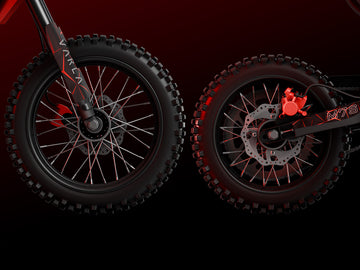 17" Front & 14" Rear Off-Road Wheels